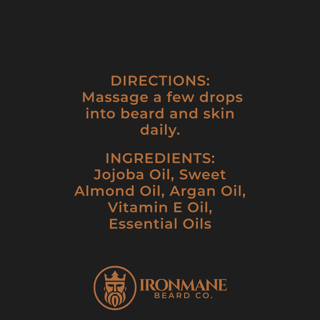 Cedar & Smoke Beard Oil – Handcrafted Men’s Grooming | 2 oz (60 mL)