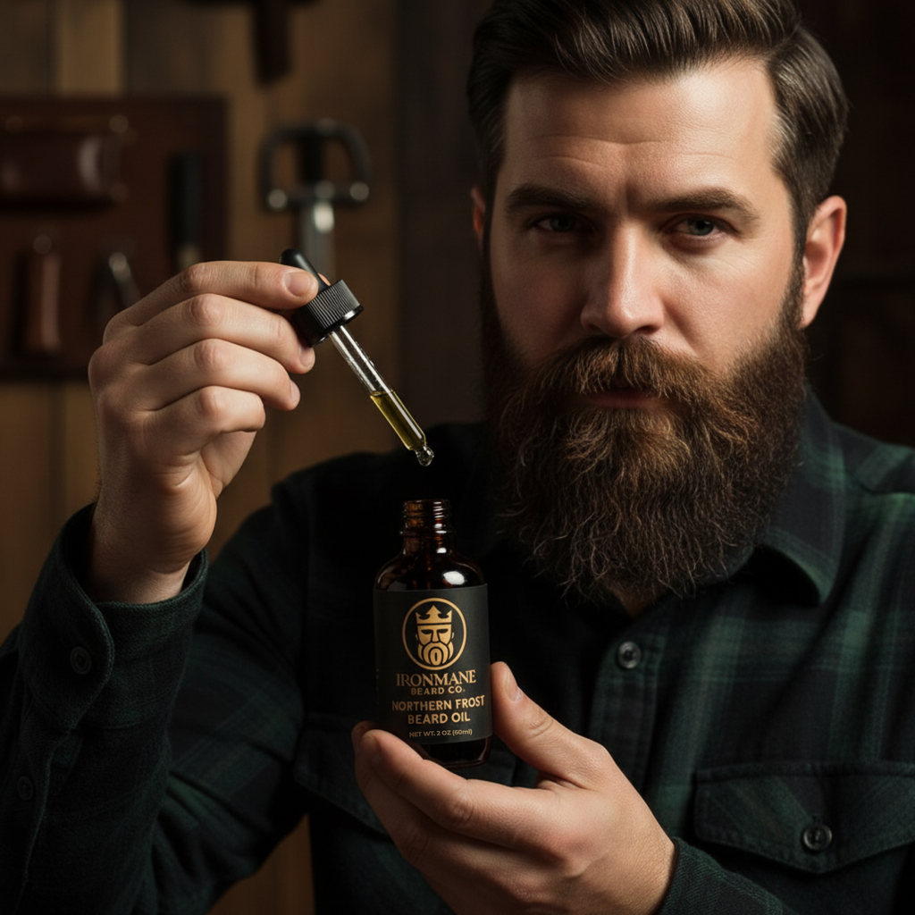 Northern Frost Beard Oil – Handcrafted Men’s Grooming | 2 oz (60 mL)